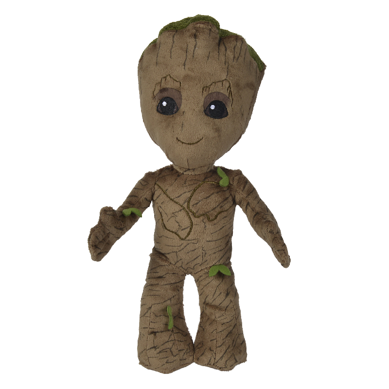 Marvel plush young groot brown 25 cm 